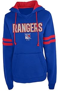 NHL New York Rangers A00498-CH007 Pullover Hood with Contra, Medium