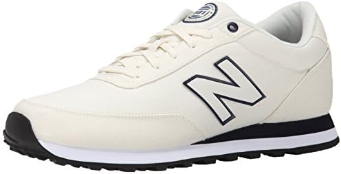 New Balance Men's ML501 Rugby Collection Classic Running Shoe, White, 8 D US