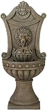 Indoor Fountains item: Regal Lion Head Faux Standing Floor Standing Wall Fountain