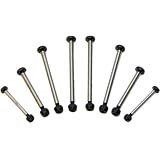 ST Racing Polished Steel Lock-nut Style Hinge-Pin for Traxxas 2WD Electrics by ST Racing