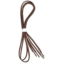 Perma-Ty 738150030 30" Brown Elastic Shoelace (3 per Bag)