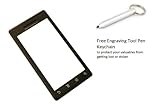 Motorola Droid A855 Glass Touch Screen Digitizer Assembly + Engraving Tool  ....
