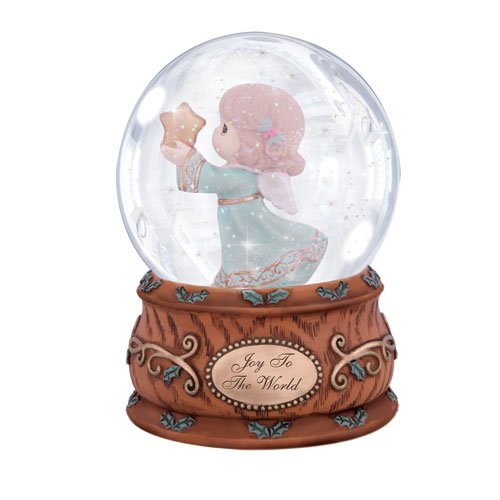 Precious Moments Joy to the World Musical Water Globe