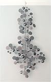 Kenneth Wingard OB1004 Large Circle Op Wall Art in Graphite