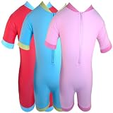 Sanibel, UV Sun Protective One Piece Swimsuit for Infant/Toddler Girls (UPF 50+)