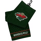NHL Minnesota Wild Embroidered Tri-Fold Golf Towel - Green