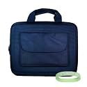 Acer Aspire One AOD150-1920 10.1-Inch Ruby Red Netbook Hardshell SLEEVE CASE Cover Pouch Carrying Bag --- BLUE CASE + Vangoddy tm, Live*Laugh*Love wrist band!!!