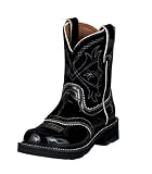 Ariat Fat Baby Black Patent Leather Riding Bo