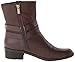 AK Anne Klein Women's Loraine Leather Motorcycle Boot