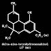 Thc Molecule Decal - Sticker
