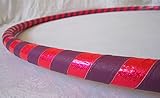 Dance & Performance Hula Hoop Control Flex - MADE IN USA - Ship 1 or 100 One low price (Glitter Pink;Purple Gaffer, 36" small)