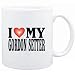Mug White " I LOVE Gordon Setter " Dogs