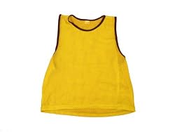 Set of 7 Youth Practice Pinnies Bright Yellow