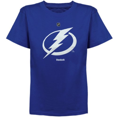 NHL Boys Tampa Bay Lightning Primary Logo S/S Tee - R6P3Bmktt (Royal, 5/6)
