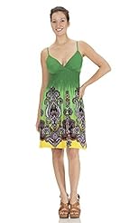 Spandex Short Empire   Waistline General Print  Dress with a Brush/Sweep Train 