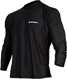 Sprawl Long Sleeve Loose Fit Men's Grappling Top, XX, BK