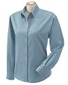 Devon & Jones Classic Ladies' Long-Sleeve Titan Twill. D500W
