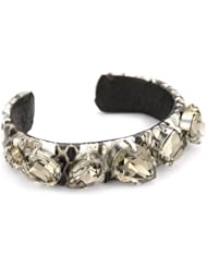 TED ROSSI "Urban Warrior" Python Gem Mini Cuff Bracelet