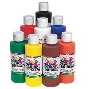 8-Oz. Color Splash! Acrylic Paint (Pack of 8)