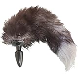 Rbenxia Anal Sex Toys Fox Tail Anal Butt Plug Anal Suppositories Cosplay