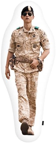 Descendants of the Sun Collection 24" x 59" Soft Polyester Captain Yoo Body Pillow Made in Korea