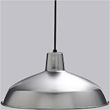 Progress Lighting Brushed Steel One-Light Pendant