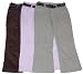 PLUS SIZE Girls' Stretch Corduroy Stretch Pants with Rhinestones and Belt