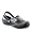 crocs Women's Mercy Clog, Black/Silver, 10 M US