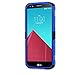 G4 Case, LG G4 Case, Cellularvilla Dual Layer [New Generation] [Heavy Duty] Armor Rugged Holster Case with Kickstand [Rotating] Locking Belt Swivel Clip Protective Cover for LG G4 (Blue Black)