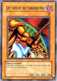 Yu-Gi-Oh! - Left Arm of the Forbidden One (DB1-EN138) - Dark Beginnings 1 - Unlimited Edition - Common
