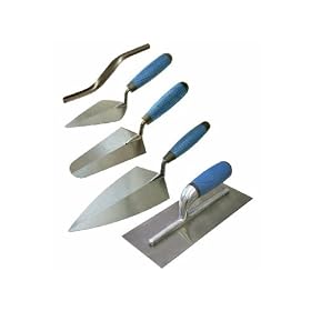 Faithfull Soft Grip Notched Trowel Set