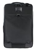 Coach Voyager Expandable 22 Wheel Along Telescope Handle Suitcase 77226 Black