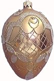 Museum Collection Faberg&Atilde;&copy; Czar's Golden Egg Glass Ornament-Large