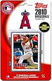 Topps MLB Baseball Cards 2010 Los Angeles Angels 17 Card Team Set Includes Exclusive Card!