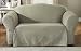 Asbury Matelasse Sage Sofa Slipcover
