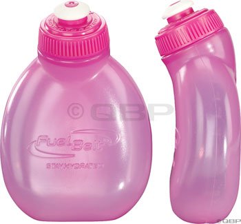 FuelBelt 8-Ounce Bottles, Pink (2-Pack)