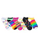 XOXO "Artist Canvas" 6-Pack Low-Cut Socks (Sizes 9 - 11)