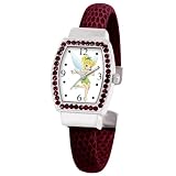 Disney Women's 0914BG0001-06 January Imitation Birthstone "Tinker Bell" Bangle Watch