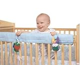 Easy Teether Crib Rail Cover - Blue