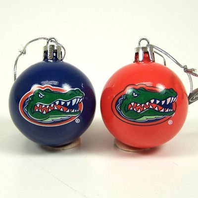 Buy FLORIDA GATORS OFFICIAL CHRISTMAS BALL ORNAMENTS SET (12) by Forever Collectibles