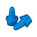 Wheaton 242424 Blue LDPE Dropping Bottle Tip for 15-415 Screw Cap and 7-15mL Dropper Bottle, 15mm Diameter (Case of 100)