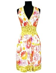 asd Living Loretta Apron with Scattered Poppy Design by asd Living