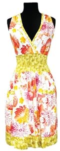 asd Living Loretta Apron with Scattered Poppy Design by Butcher Aprons