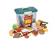 LEARNING RESOURCES LER7234 CLASSROOM PLAY FOOD SET-80 PIECES IN PLASTIC TUB