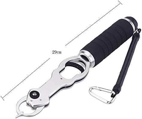 Docooler® Fish Plier with Scale Lip Gripper Controller Hook Remove Fishing Tackle Tool Aluminium Alloy