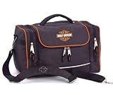 Harley-Davidson® Sports Hop Along Travel Bag. Full Featured. Graphics. Detachable Shoulder Strap. 16 inches. 99604 BLK