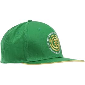 créer un chapeau de cowboy Element Elemental Flat Cp P3 Bonnet homme - Vert Textile