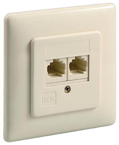 Wentronic ISDN Unterputzdose (8-polig, belegt, Schraubanschlu&szlig;)
