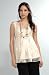 Women's Lauren Kiyomi Lace Maternity Top in Gold