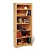 Sonoma 77" Bookcase in Maple Finish with 6 Shelves By Prepac Furniture